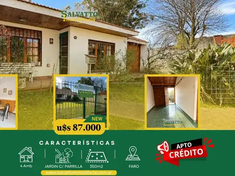 Casa en Venta en Faro, Mar del Plata
