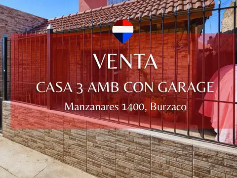 Casa en Venta en Burzaco, Partido de Almirante Brown