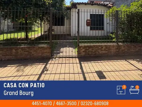 Casa en Venta en Grand Bourg, Partido de Malvinas Argentinas