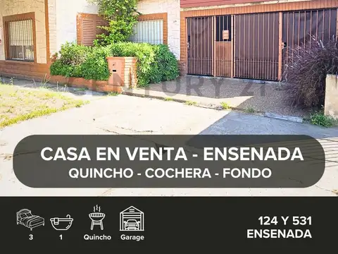 Casa en Venta en Ensenada, Partido de Ensenada