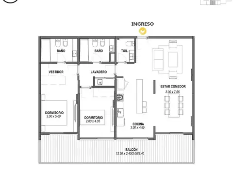 Departamento en Venta en Pichincha, Rosario