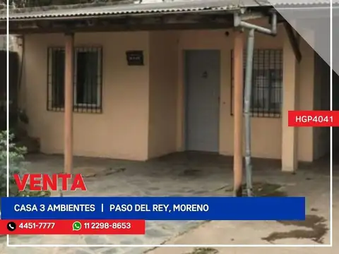 Casa en Venta en Paso del Rey, Partido de Moreno
