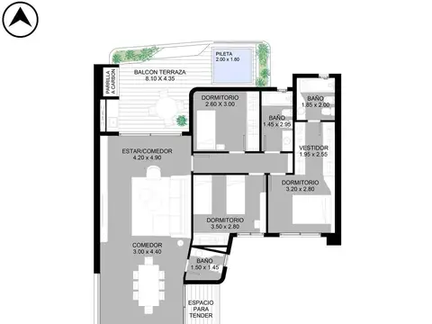 Departamento en Venta en Abasto, Rosario