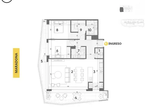 Departamento en Venta en Funes, Rosario