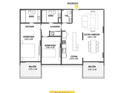Departamento en Venta en Pichincha, Rosario