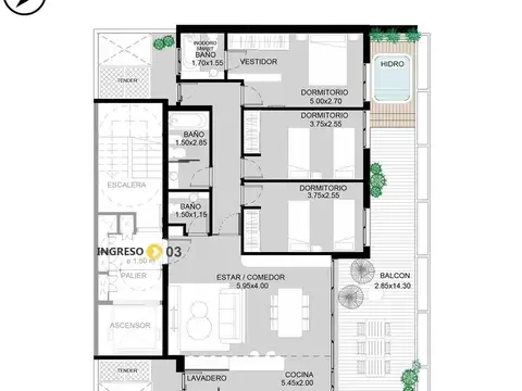 Departamento en Venta en Martin, Rosario