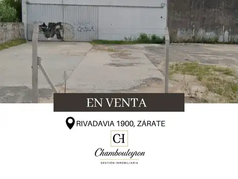 Galpón en Venta en Zárate, Partido de Zárate