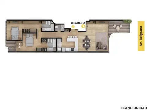Departamento en Venta en Centro, Rosario