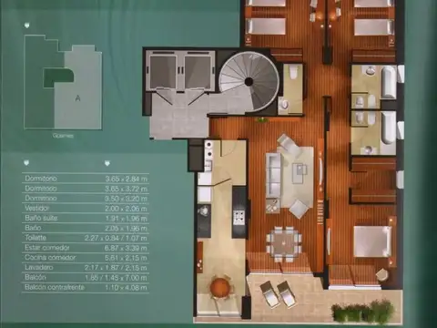 Departamento en Venta en Pichincha, Rosario