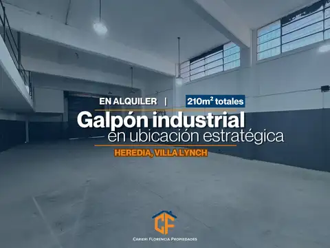 Galpón en Alquiler en Villa Lynch, Partido de General San Martín