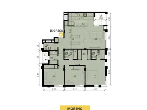 Departamento en Venta en Centro, Rosario