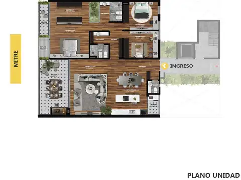 Departamento en Venta en Centro, Rosario