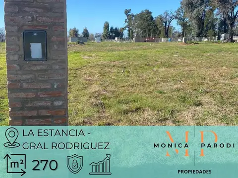 Terreno en Venta en General Rodríguez, Partido de General Rodríguez