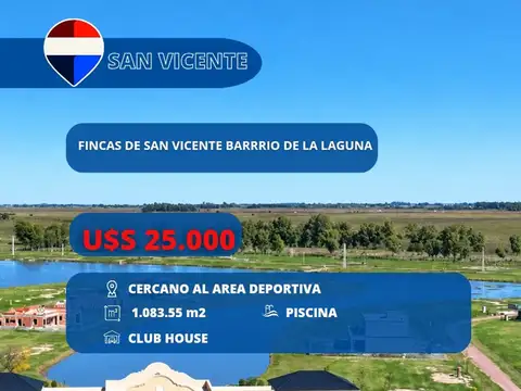 Terreno en Venta en Fincas de San Vicente, Canning
