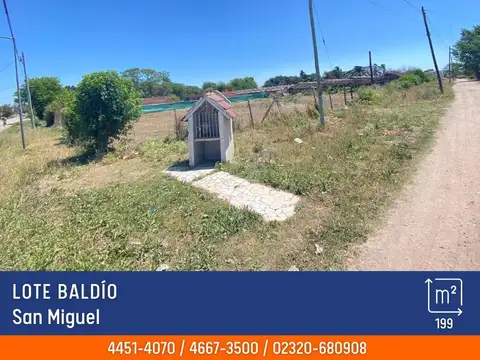 Terreno en Venta en San Miguel, Partido de San Miguel
