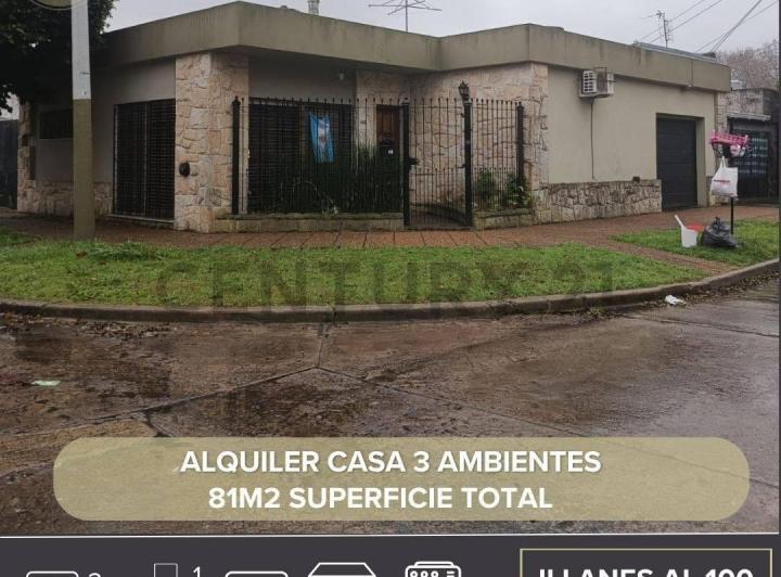 Casa · 197m² · 3 Ambientes · 1 Cochera