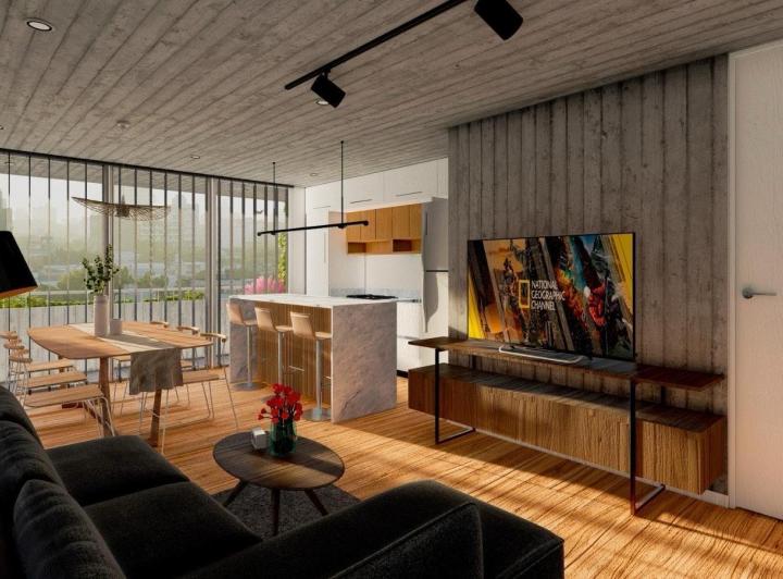 Departamento · 64m² · 2 Ambientes