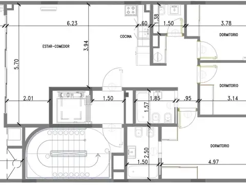 Departamento en Venta en Colegiales, CABA