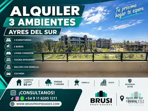 Departamento en Alquiler en Canning, Partido de Esteban Echeverría
