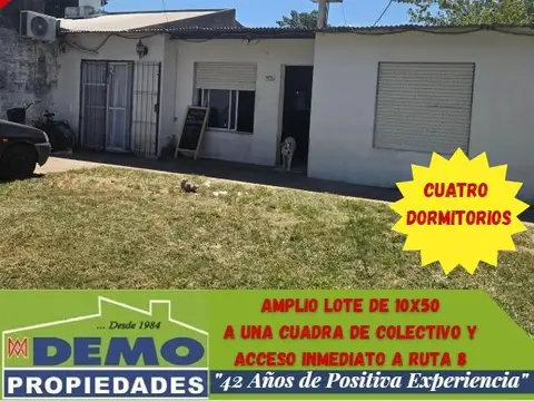 Casa en Venta en Tortuguitas, Partido de Malvinas Argentinas
