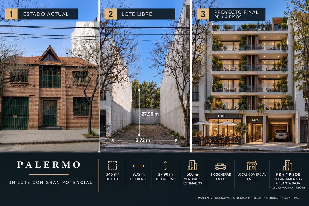 VENTA LOTE PROPIO PALERMO
