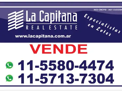 Terreno en Venta en Belgrano Chico, Belgrano