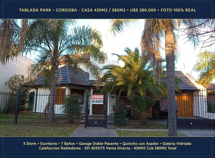 Casa · 430m² · 5 Ambientes · 2 Cocheras