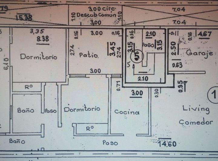 PH · 80m² · 3 Ambientes · 1 Cochera