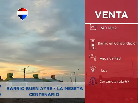 Terreno en Venta en Centenario, Confluencia