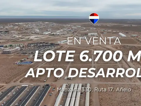 Terreno en Venta en Añelo, Neuquén