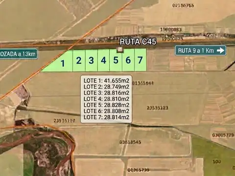 Terreno en Venta en Río Segundo, Córdoba