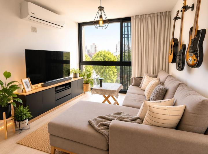 Departamento · 56m² · 3 Ambientes · 1 Cochera