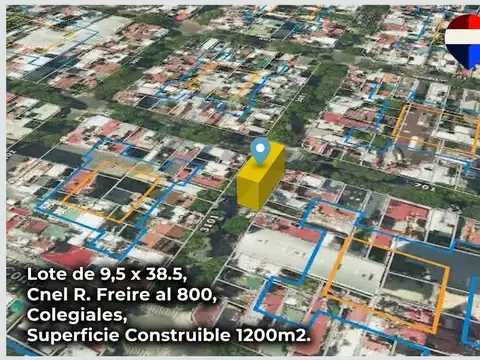 Terreno en Venta en Colegiales, CABA