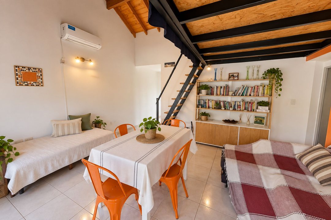 PH  2 y 1/2 AMB ESTILO LOFT  CON PATIO Y PARRILLA