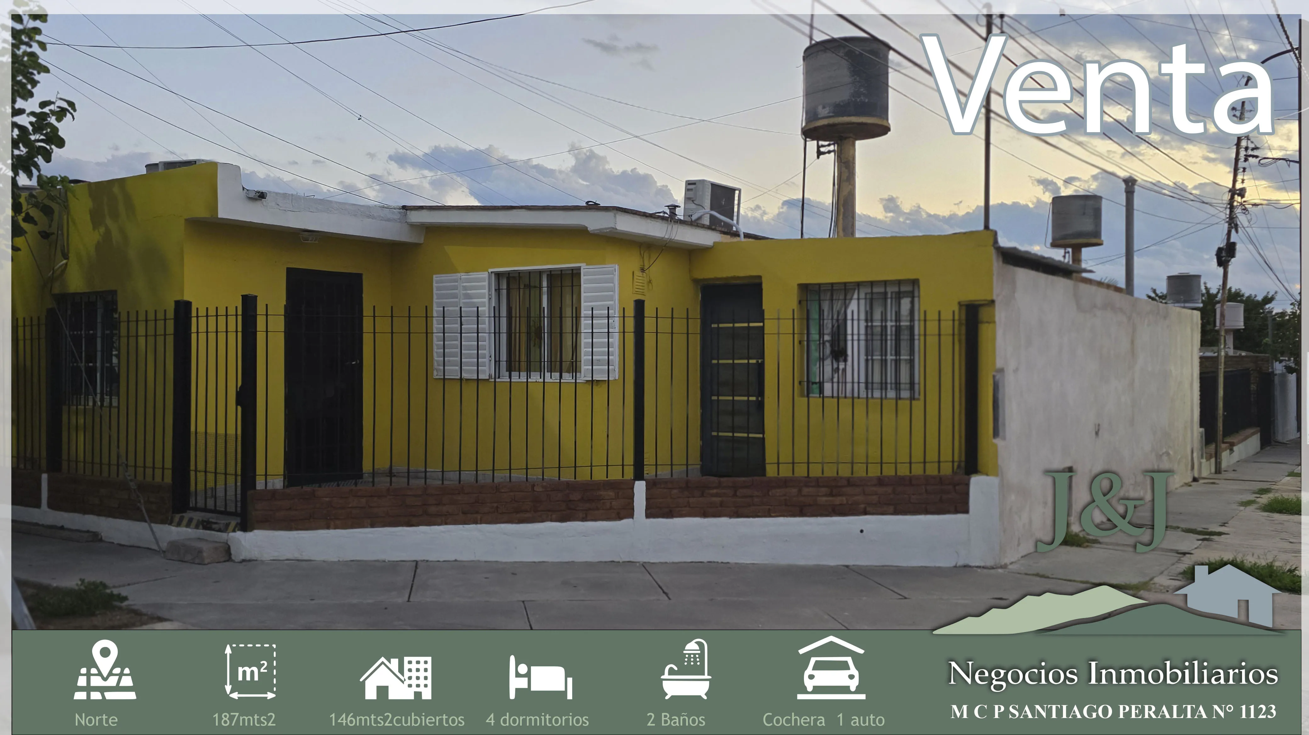 Vendo casa en Barrio Telepostal
