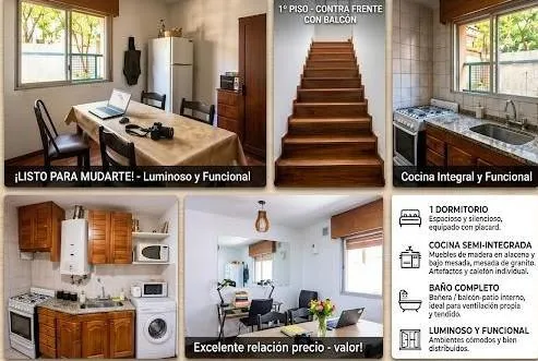 VENTA  DEPARTAMENTO 1 DORMITORIO EN NUEVA CÓRDOBA