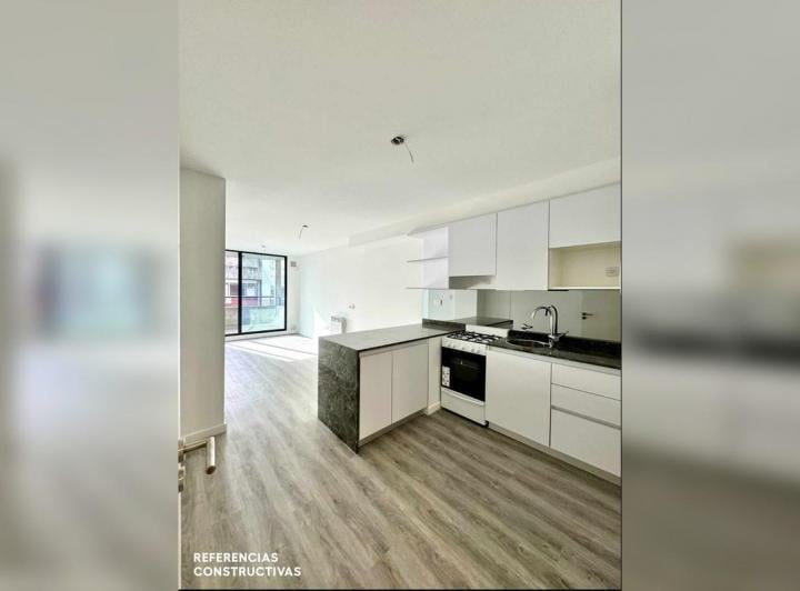 Departamento · 40m² · 2 Ambientes · 1 Cochera