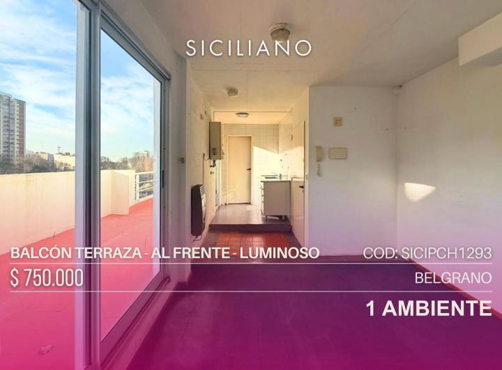 Departamento · 26m² · 1 Ambiente