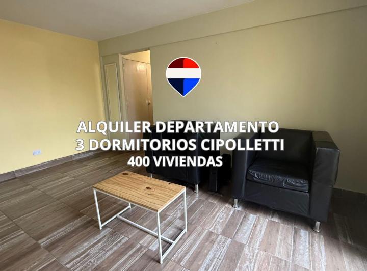 Departamento · 61m² · 3 Ambientes · 1 Cochera