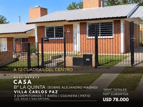 Casa en Venta en La Quinta, Villa Carlos Paz