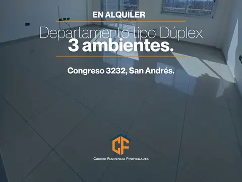 Departamento en Alquiler en San Andrés Barrio Golf, San Andrés