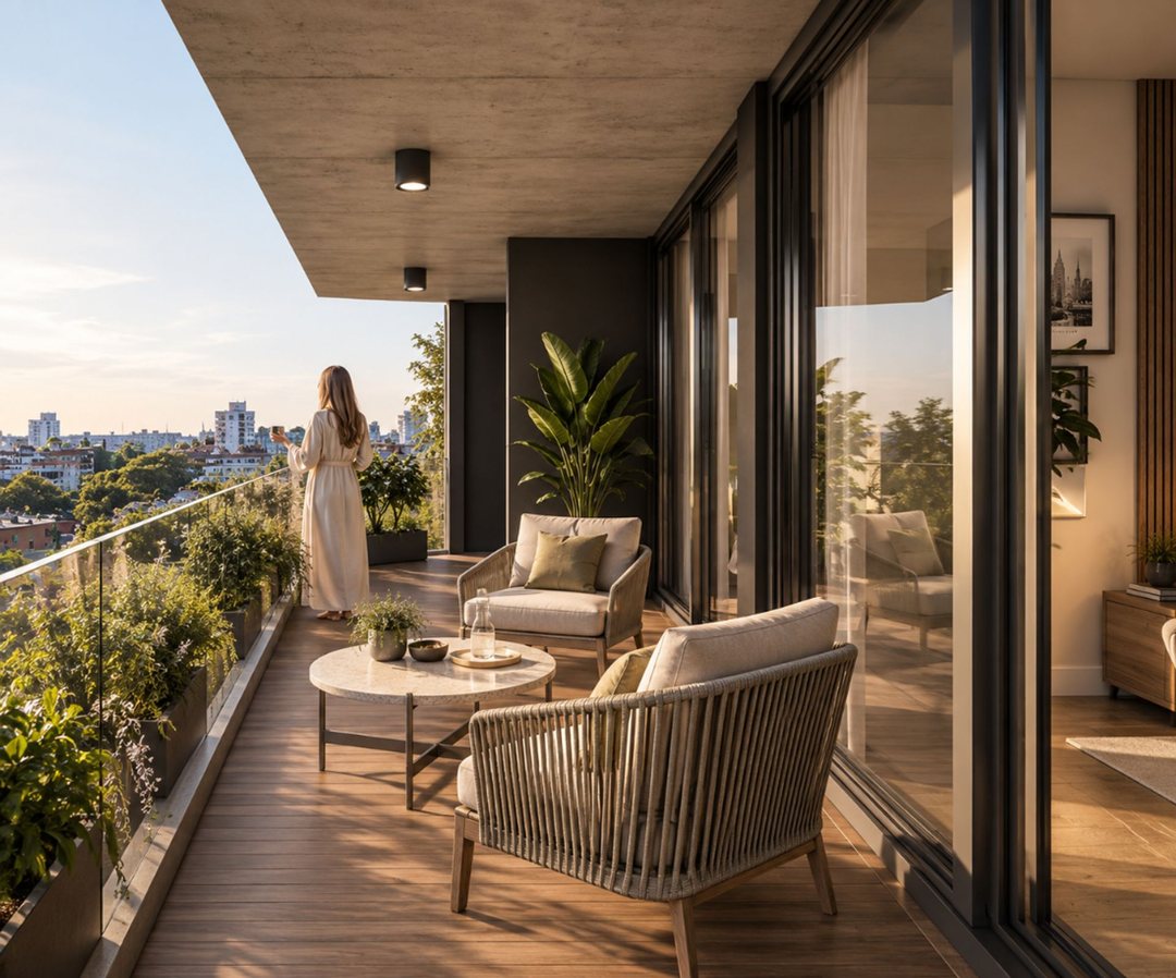 4 AMB C/COCH PALIER PRIVADO EXC CAL BALCON TERRAZA