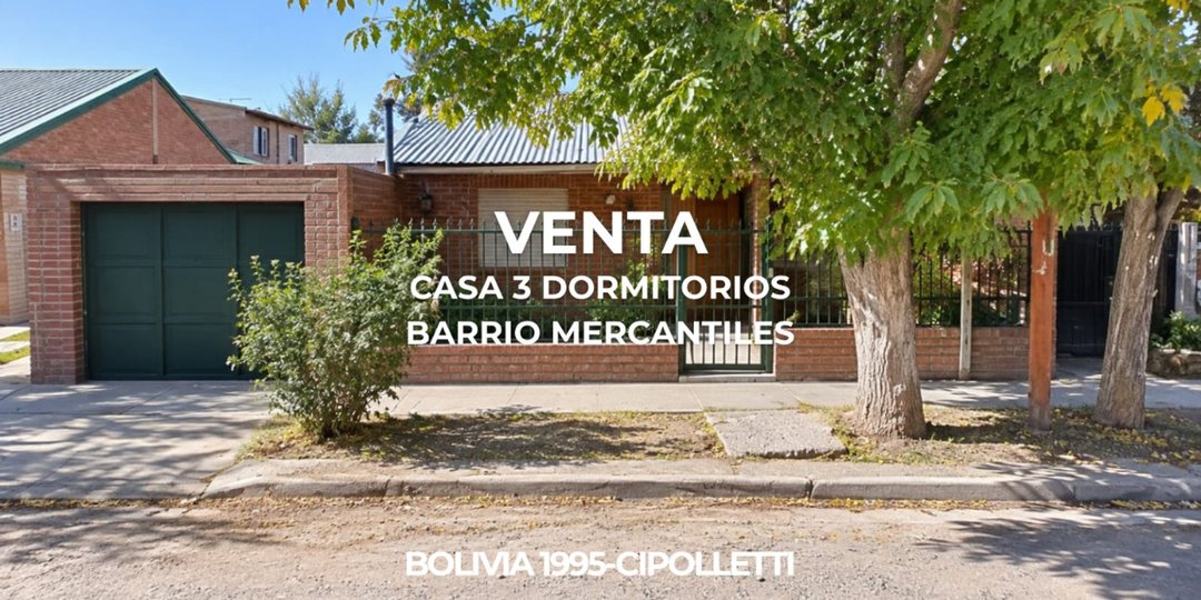 VENTA CASA BARRIO MERCANTILES CIPOLLETTI