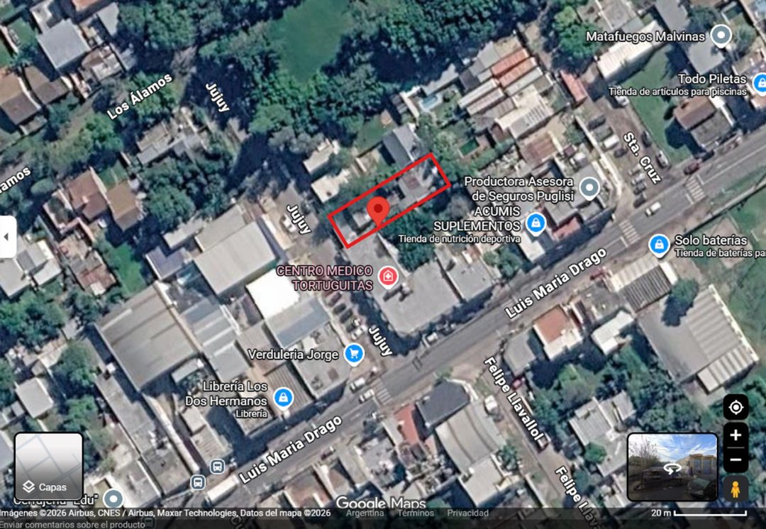 LOTE EN VENTA Jujuy 33 Tortuguitas Zona Centrica