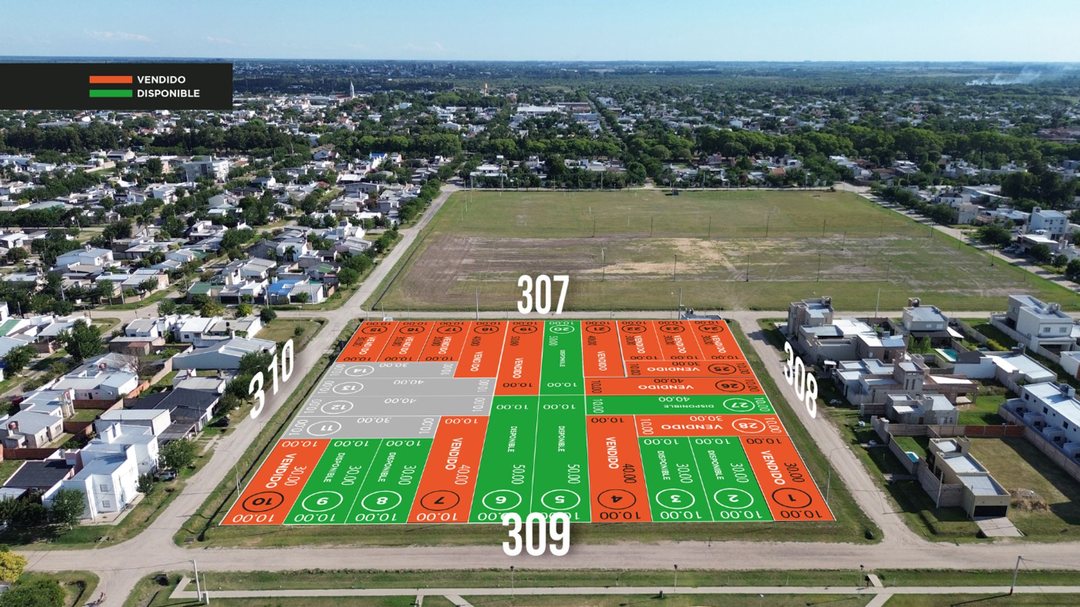 LOTE NRO 9 -  300 MTS2 B˚ PADRE CELSO - AVDA.