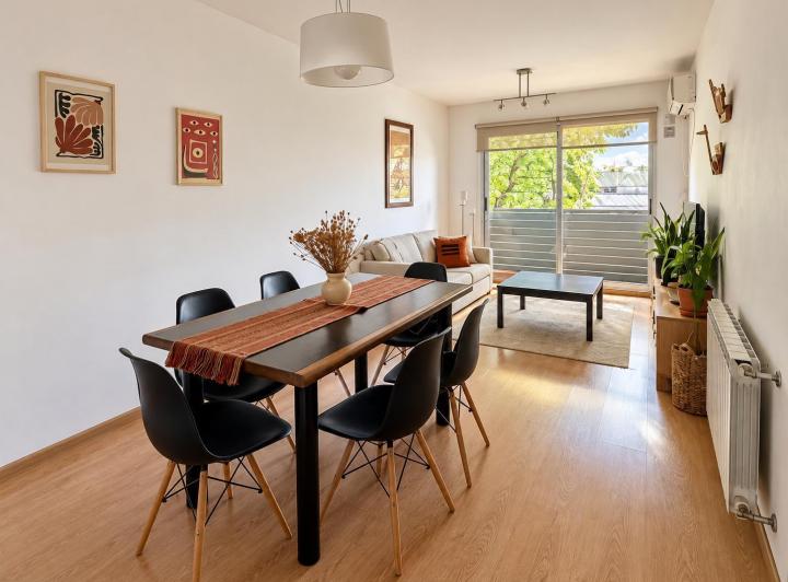 Departamento · 60m² · 3 Ambientes · 1 Cochera