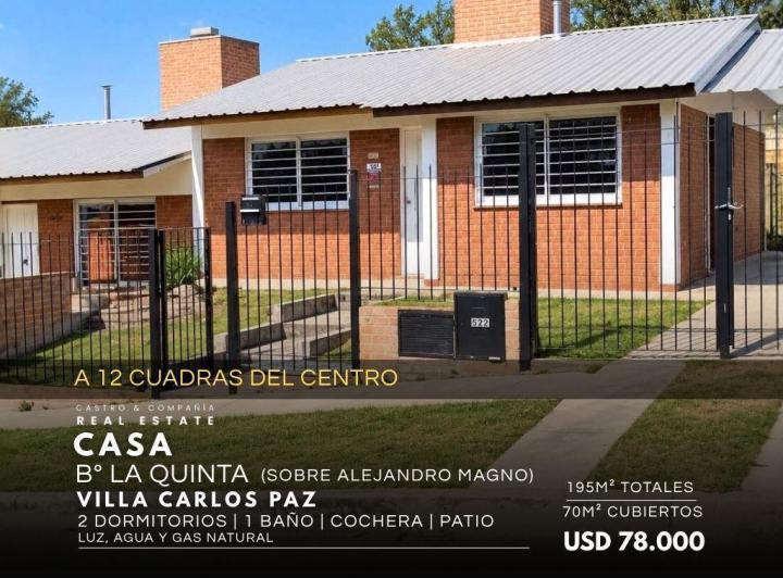 Casa · 70m² · 4 Ambientes · 1 Cochera