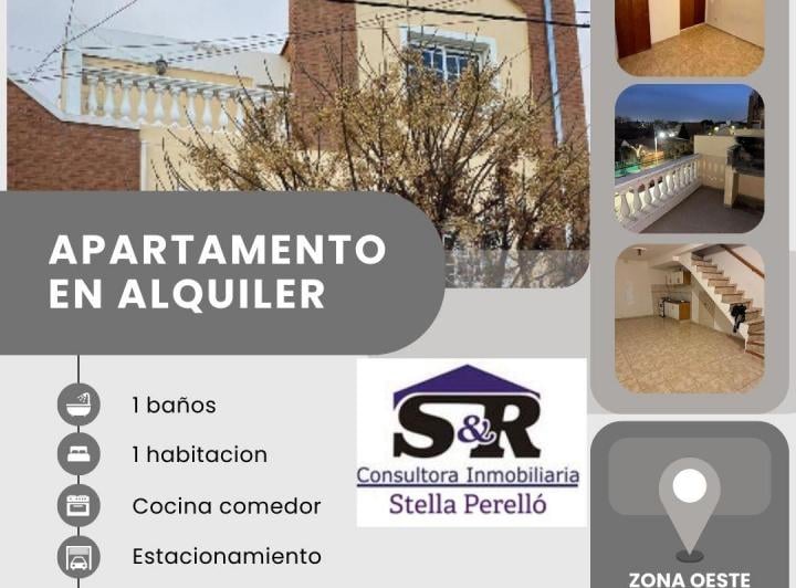 Departamento · 50m² · 1 Ambiente · 1 Cochera