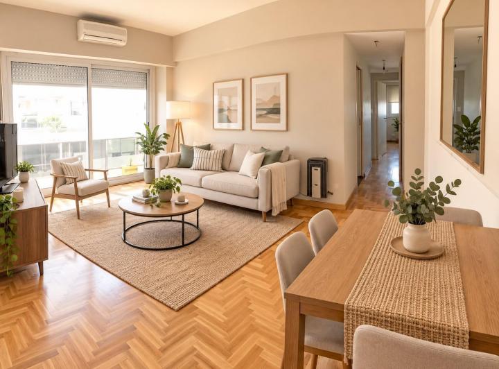 Departamento · 53m² · 3 Ambientes · 1 Cochera