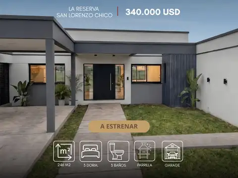 Casa en Venta en San Lorenzo Chico, San Lorenzo
